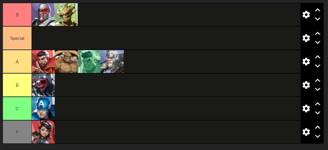 How to check Marvel Rivals Tank Position Tier Rankings ver1.5 ID