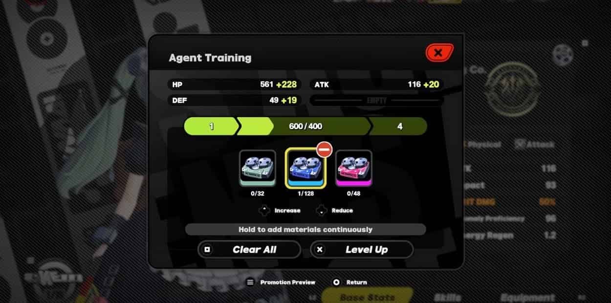 How to check Zenless Zone Zero Guide to Level Up Characters ID