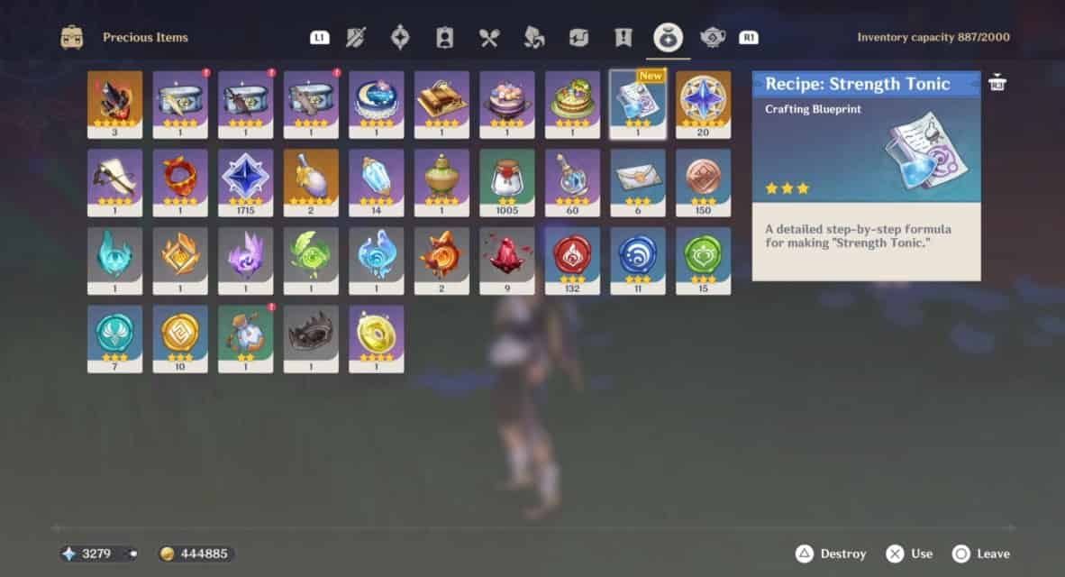 How to check Genshin Impact Guide to Increasing Stamina and Strength ID