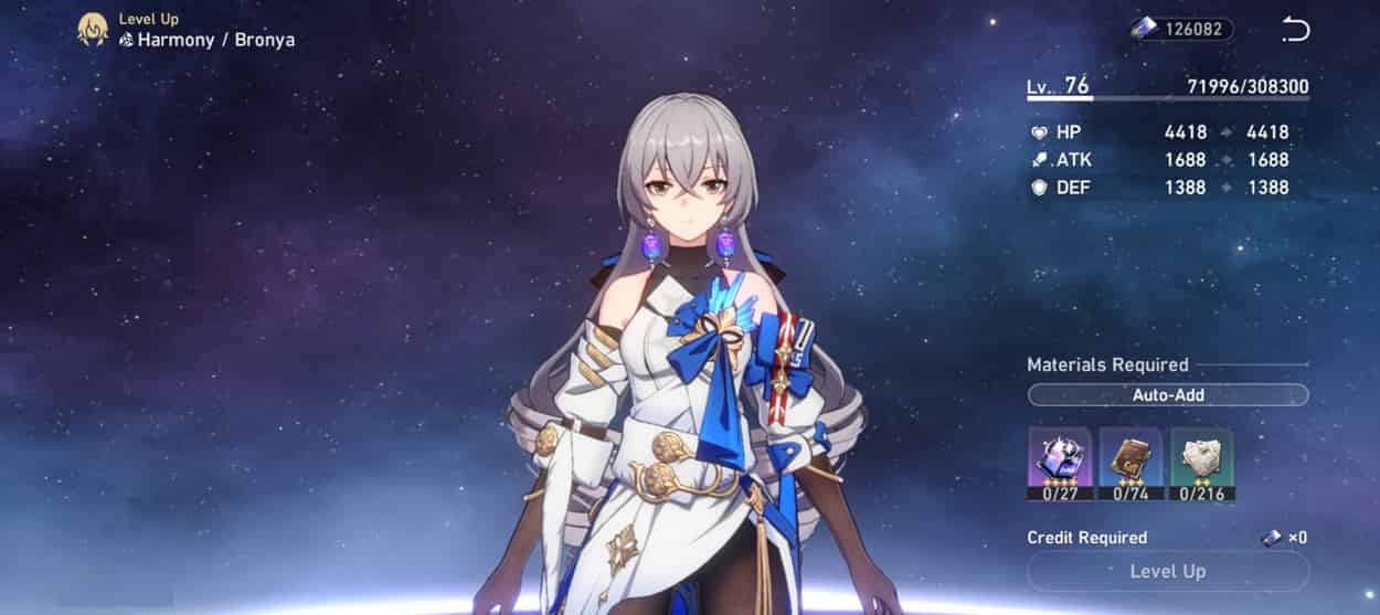 How to check Honkai: Star Rail Guide to Level Up Characters ID