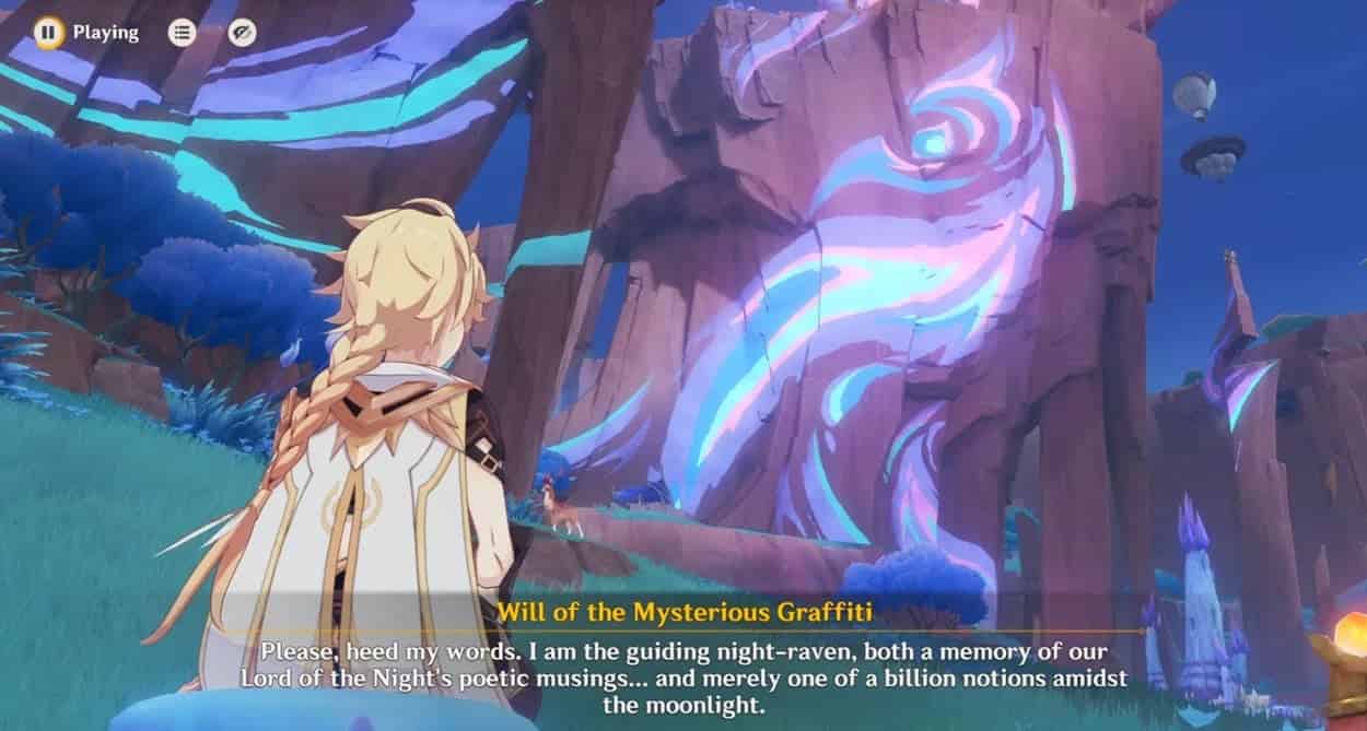 How to check Genshin Impact Guide to Will of the Mysterious Graffiti Quest ID