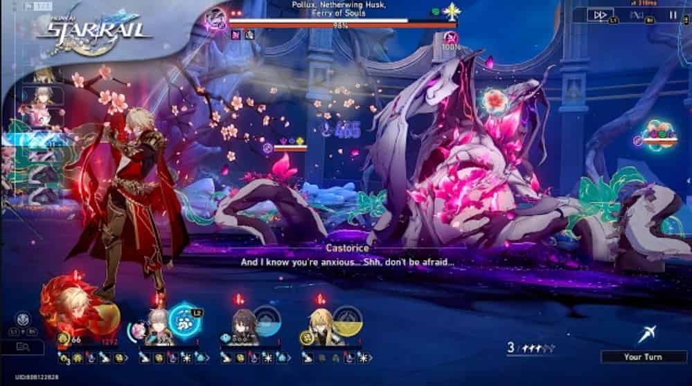 How to check Honkai Star Rail 3.2 Pollux, Deathwing Husk, Ferry of Souls Boss Guide ID