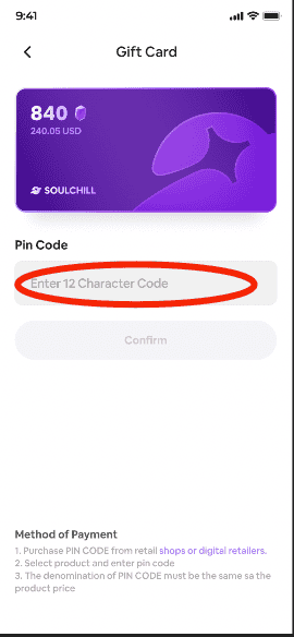 How to check SoulChill Card ID
