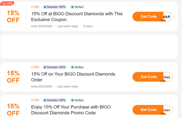 How to check 2 Best Sites to Get BIGO Discount Diamonds (Save Big) ID