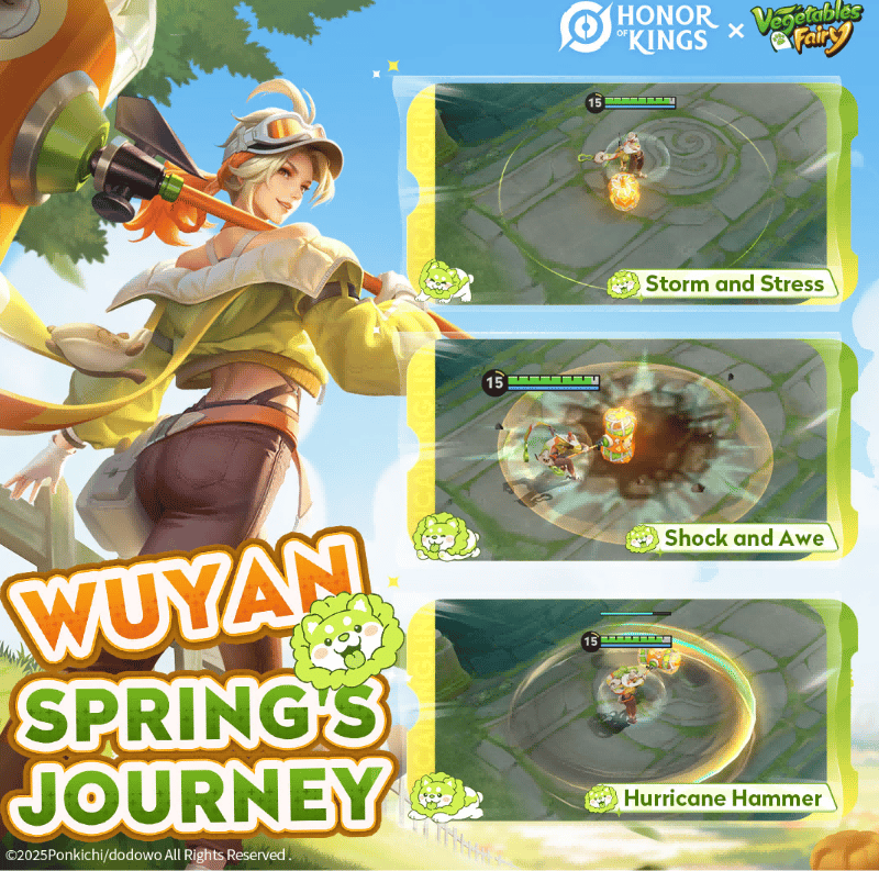 How to check Honor of Kings × Vegetables Fairy collab event coming soon! ID