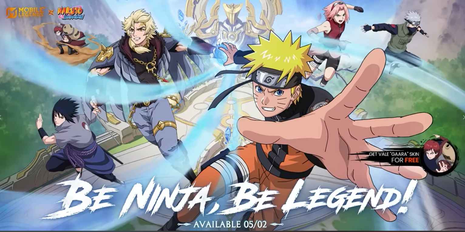 How to check Free Gaara Skin! MLBB x Naruto Collaboration Launches ID