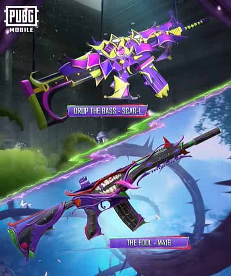 如何检查PUBG Mobile 愚人小丑活动回归 - M416小丑皮肤 & SCAR-L Bass 抽卡指南ID