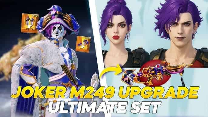 How to check Joker’s Chaotic Rise: Leaked PUBG Mobile 3.7 Character Skin ID