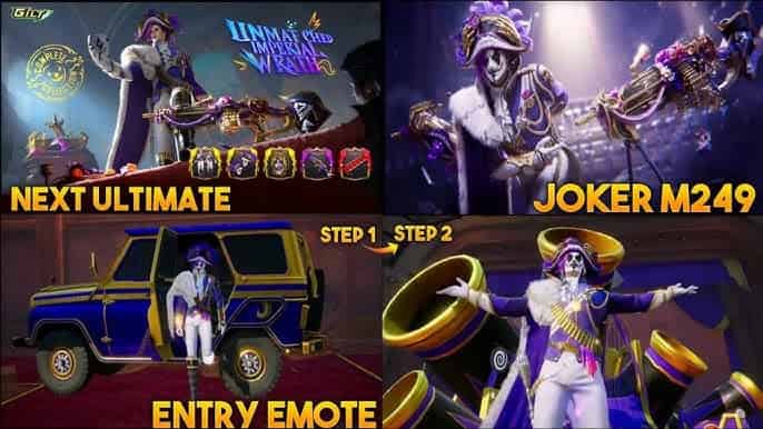 How to check Joker’s Chaotic Rise: Leaked PUBG Mobile 3.7 Character Skin ID