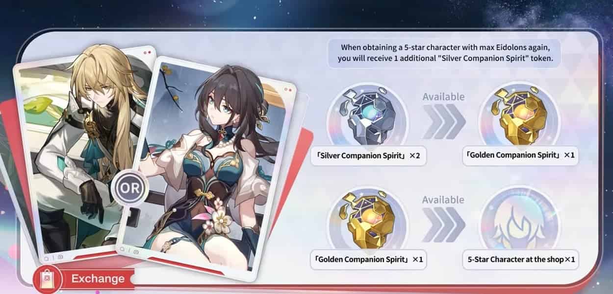 How to check Honkai: Star Rail Golden Companion Spirit System - How to Get Free 5-Star Characters ID