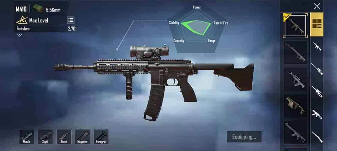 How to check Best Guns for 1v4 Clutches in PUBG Mobile: Dominate Solo vs Squad Fights ID