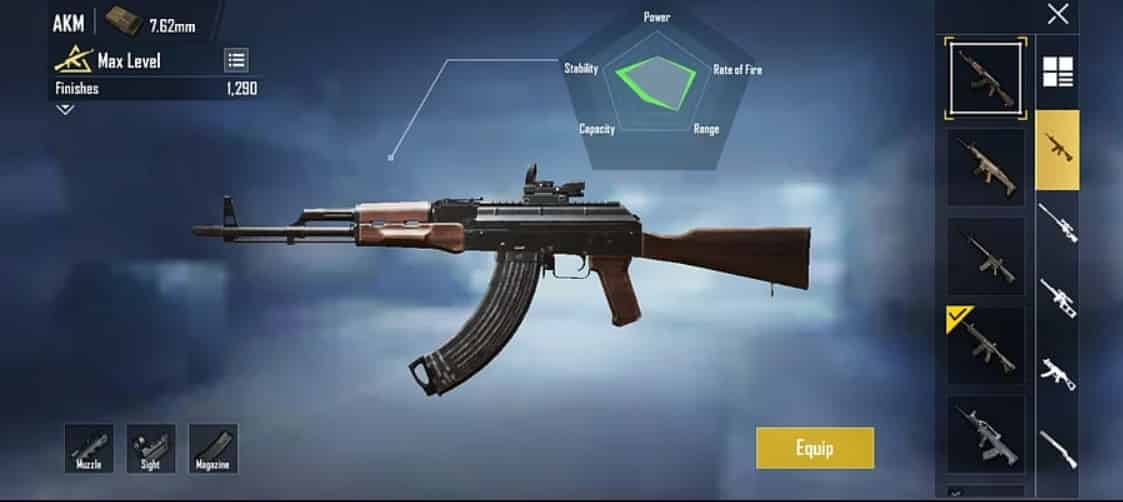 How to check Best Guns for 1v4 Clutches in PUBG Mobile: Dominate Solo vs Squad Fights ID