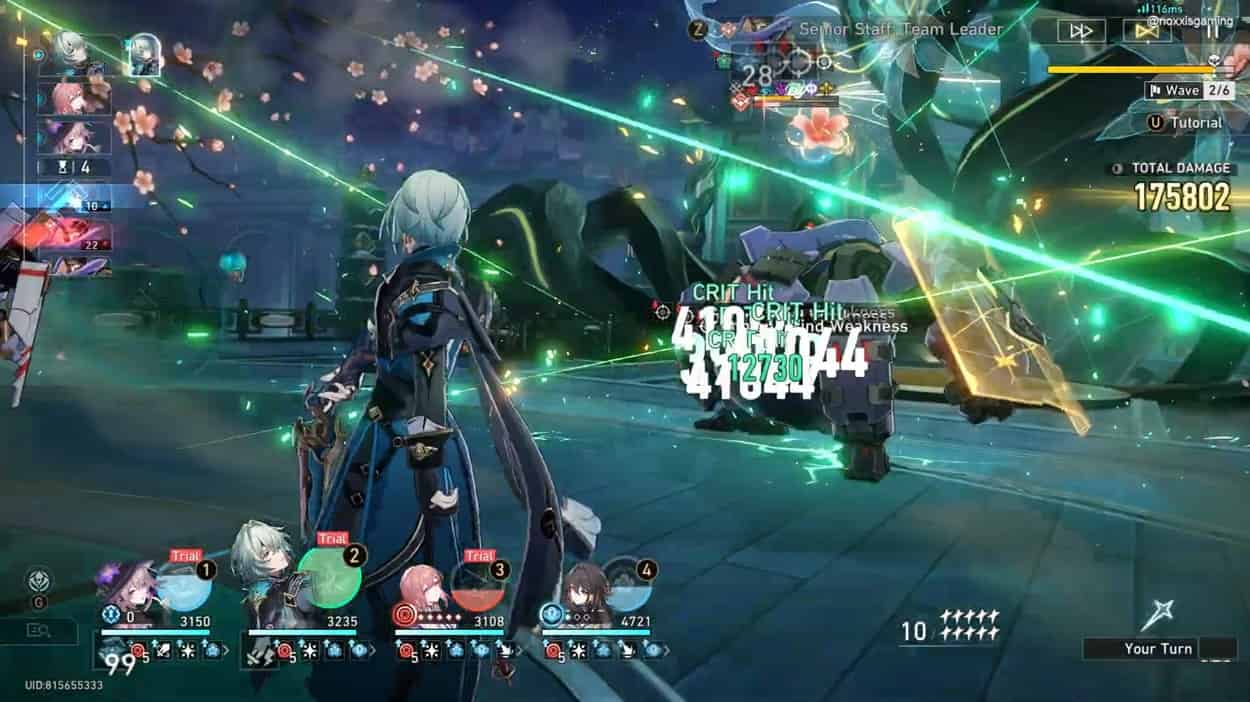 如何檢查《崩壞：星穹鐵道》晨星戰鬥挑戰全關卡最佳策略ID