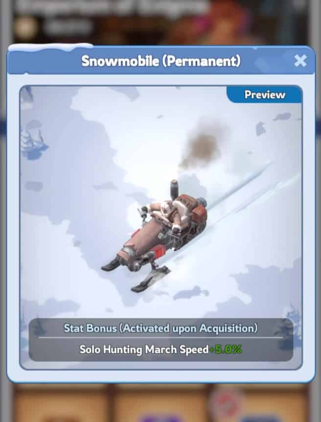 How to check Whiteout Survival: How to Efficiently Use Snowmobiles for Faster Travel ID
