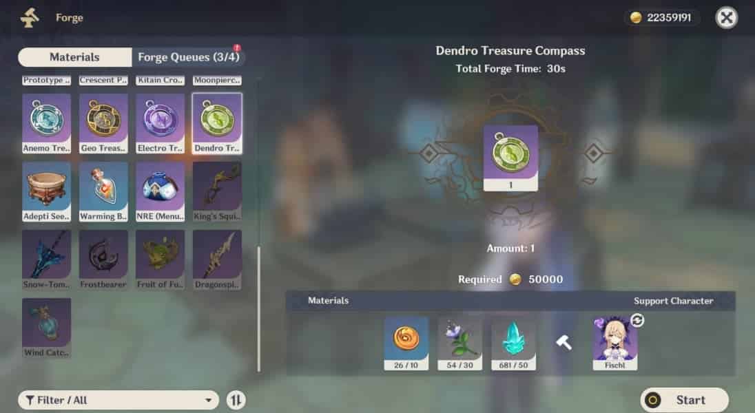 How to check Genshin Impact 5.5 Treasure Compass Enhancement - Detecting More Treasure Types ID