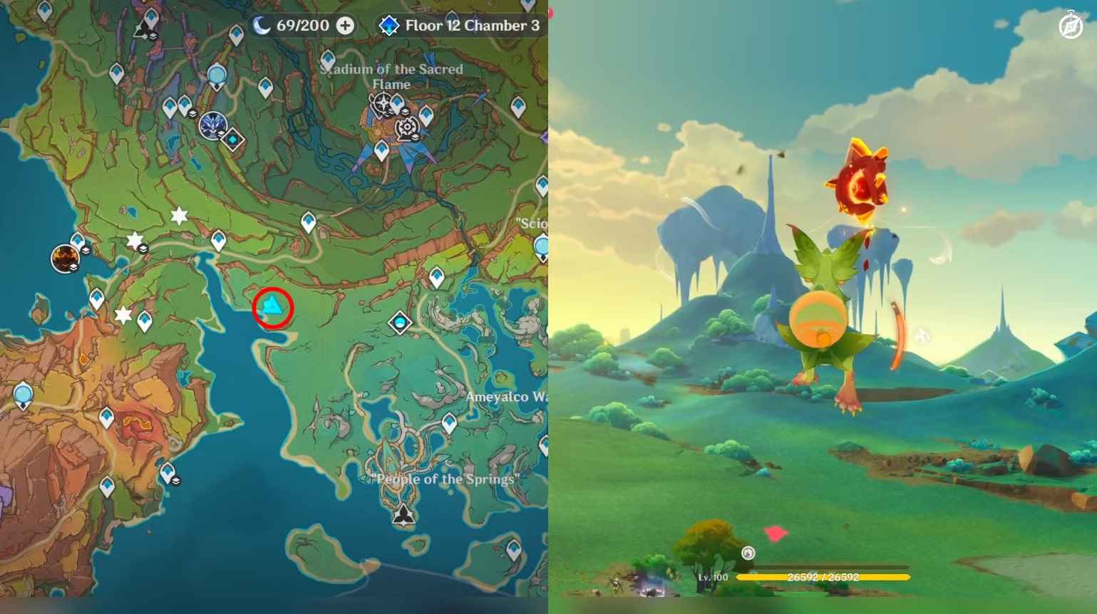 How to check Genshin Impact Atocpan Exploration Guide - Hidden Chests, Puzzles, and Seelie Routes ID