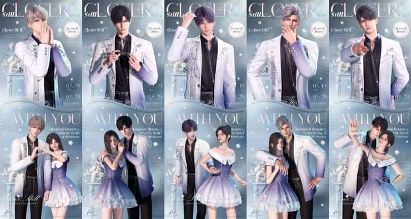 如何检查《恋与深空》三重更新：全新主线剧情上线&限定情侣套装登场！1000钻石免费领ID