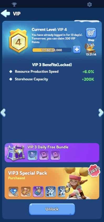 How to check Whiteout Survival Guide to Increasing Your VIP Level Fast ID