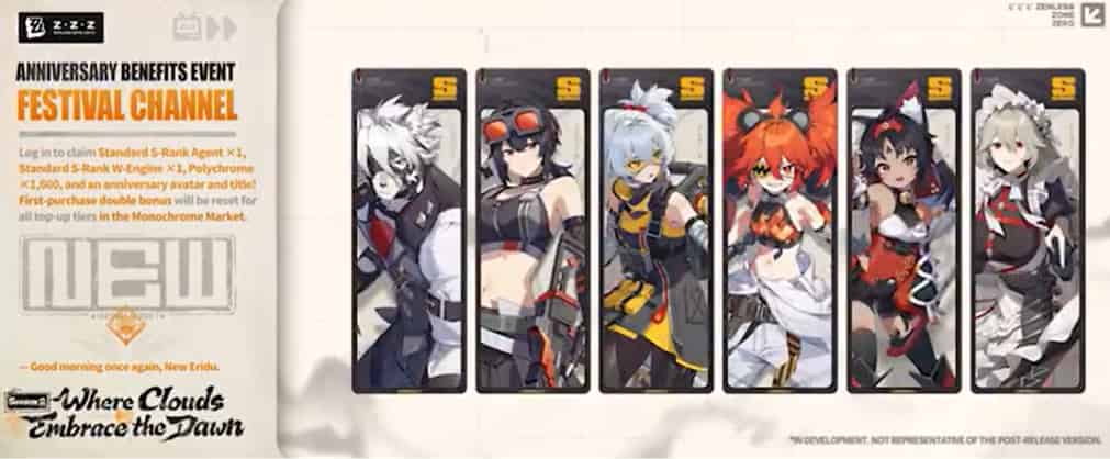 How to check Zenless Zone Zero 2.0 Explosive Update: All annivesary rewards revealed ID