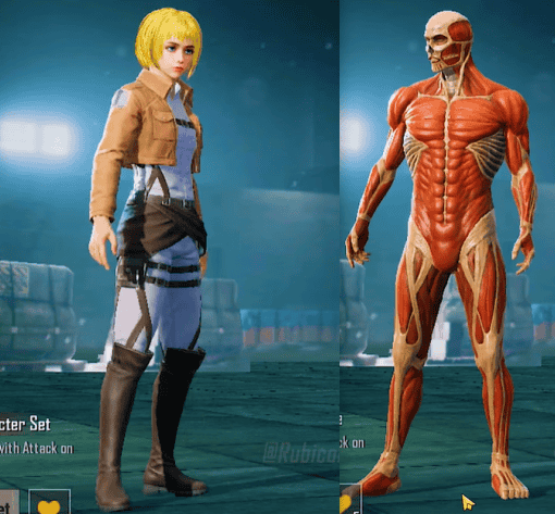 Cách kiểm tra ID PUBG Mobile × Tấn công vào sự hợp tác của Titan: Levi, Eren, Mikasa, trang phục Armin và tất cả các phần thưởng