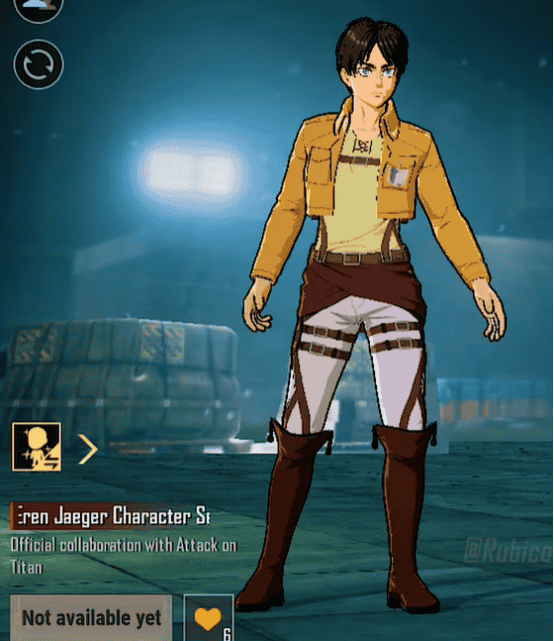 Cách kiểm tra ID PUBG Mobile × Tấn công vào sự hợp tác của Titan: Levi, Eren, Mikasa, trang phục Armin và tất cả các phần thưởng
