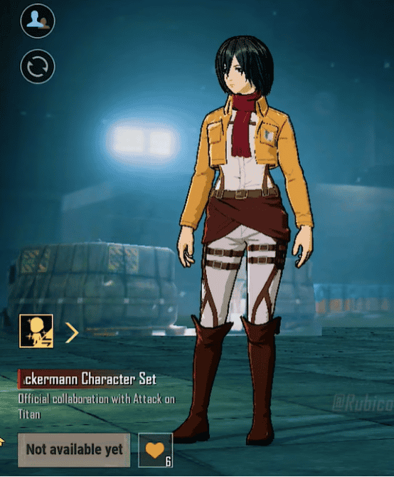 Cách kiểm tra ID PUBG Mobile × Tấn công vào sự hợp tác của Titan: Levi, Eren, Mikasa, trang phục Armin và tất cả các phần thưởng