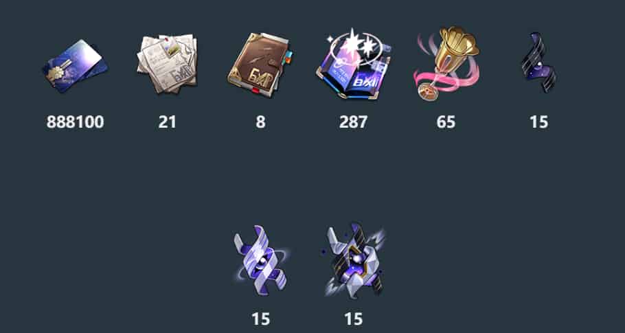 How to check Honkai: Star Rail | Saber's Materials in Version 3.4 ID