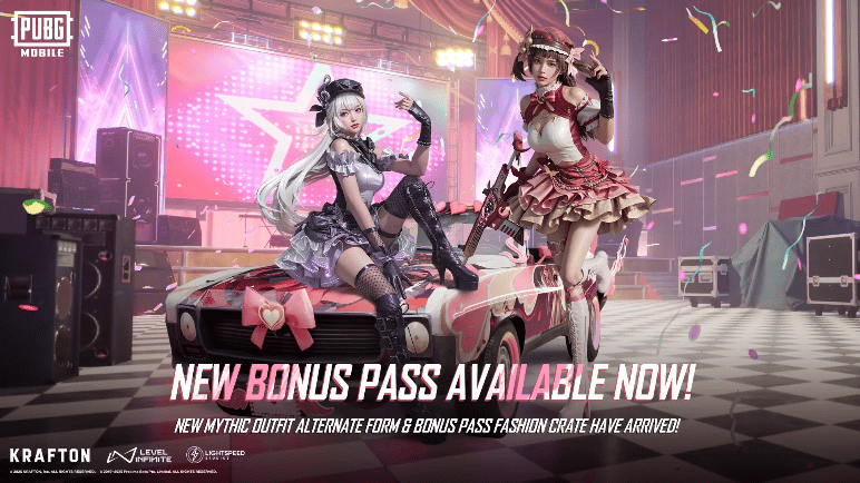 如何檢查《PUBG MOBILE》Bonus Pass登場！甜美歌鳥套裝與蜜獾升級皮膚限時獲得ID