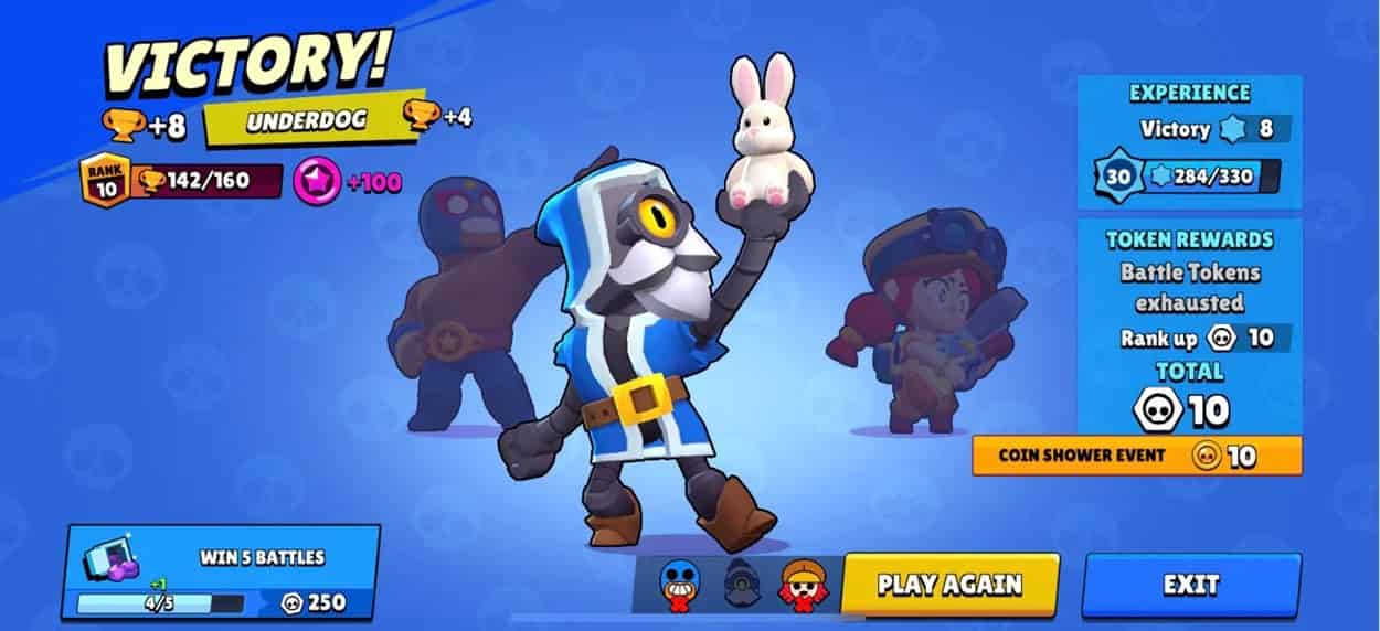 如何检查《荒野乱斗》Underdog机制详解：3v3公平匹配与奖杯调整ID