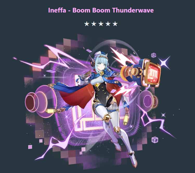 How to check Genshin Impact｜5.8 Ineffa’s Skills, Constellations, Build Materials & More！ ID