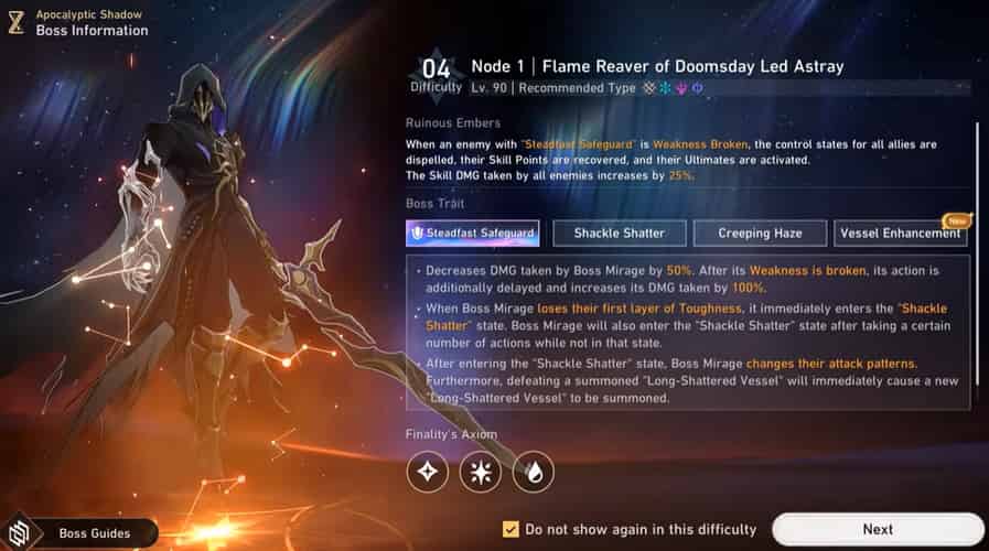 How to check Honkai: Star Rail 3.4 Apocalyptic Shadow Guide: Ichor Beast & New Bosses ID