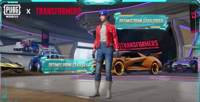 How to check PUBG MOBILE X Transformers Collaboration Items Are Here! Autobots, transform! ID