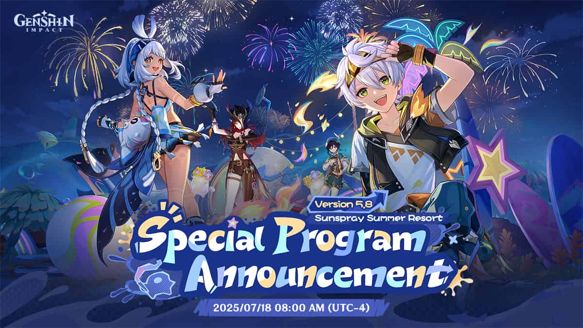 How to check Genshin Impact 5.8 Livestream time & One-Click Time Skip For Quest ID