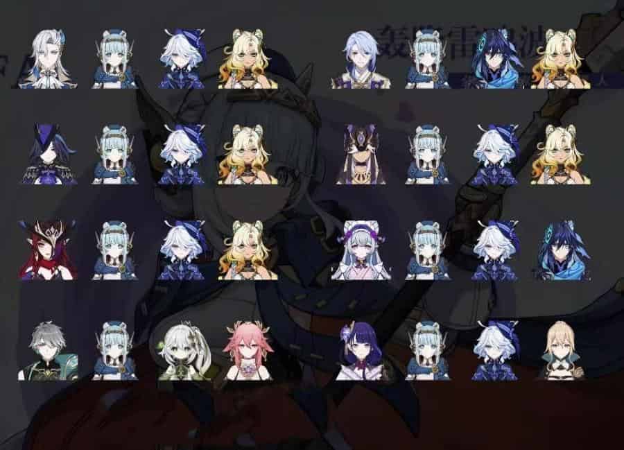 How to check Genshin New Reaction, Ineffa Builds ID