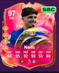 如何檢查EA FC 25 斯塔姆97評分FUT英雄SBC!賴斯、內托&戴維斯&85×10組合包!ID