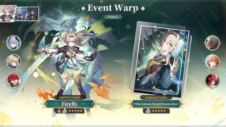 如何检查《崩坏：星穹铁道》3.4流萤最佳培养攻略 & 新皮肤：遗器、光锥和配队ID