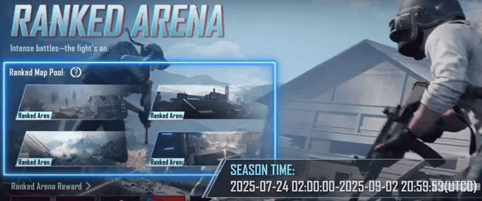 如何檢查PUBG MOBILE 3.9競技場排位賽上線——四種模式及全新玩法與獎勵!ID