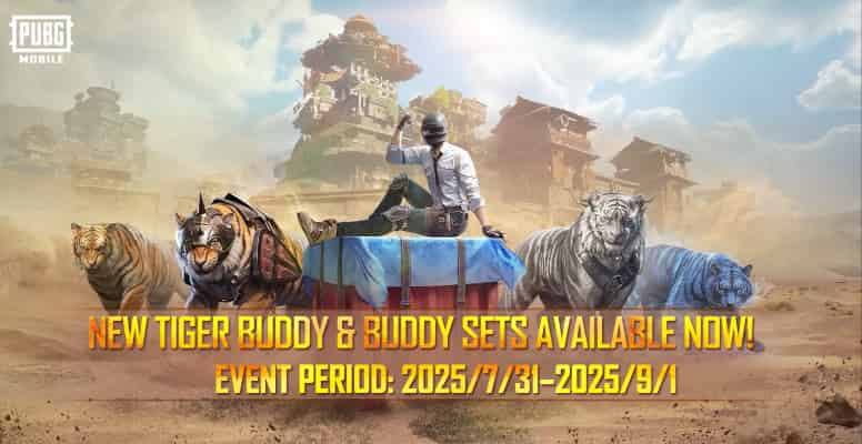 How to check PUBG MOBILE New Tiger Buddy & 3 Buddy Sets Available Now ID