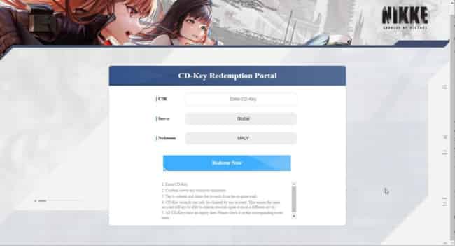 How to check Latest Codes for Goddess of Victory: NIKKE (August 2025) ID