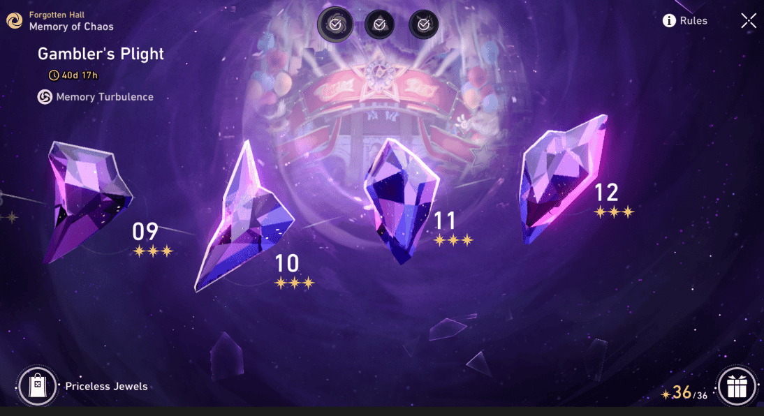 How to check Honkai: Star Rail Version 3.4 Memory of Chaos Stage 12 Guide August 2025 ID