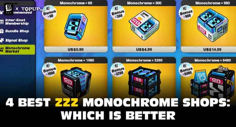 How to check 4 Best Sites to Buy ZZZ Monochromes in 2025 ID