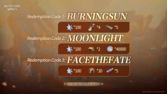 How to check Wuthering Waves 2.6 Livestream Summary：Redeem Codes, New Characters & Update Details ID