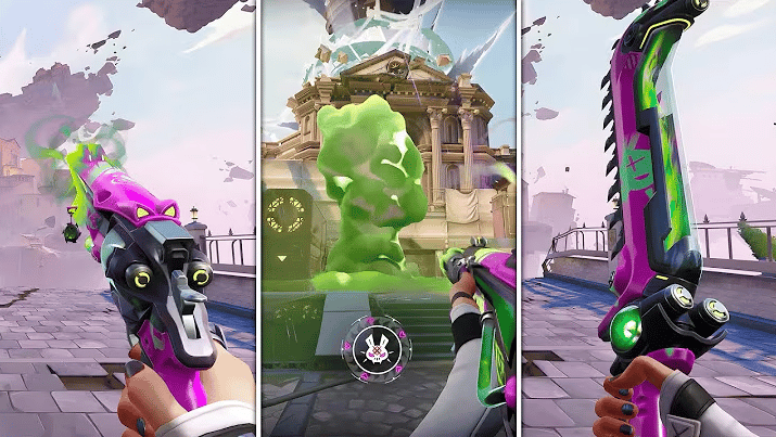 How to check Valorant Unveils Bubblegum Deathwish Skin Line – Available August 21st, 2 PM PST ID