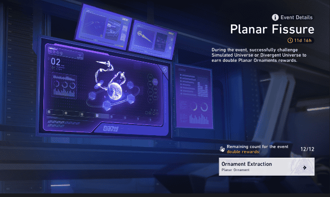 How to check Honkai: Star Rail 3.5 Planar Fissure Guide: Planar Ornaments Double Rewards ID