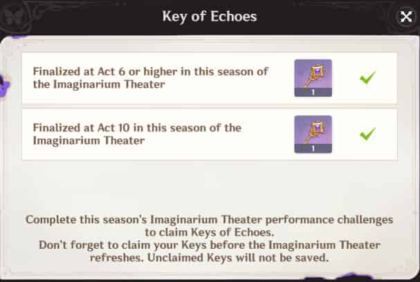 How to check Genshin Impact 6.0 Imaginarium Theater Guide ID
