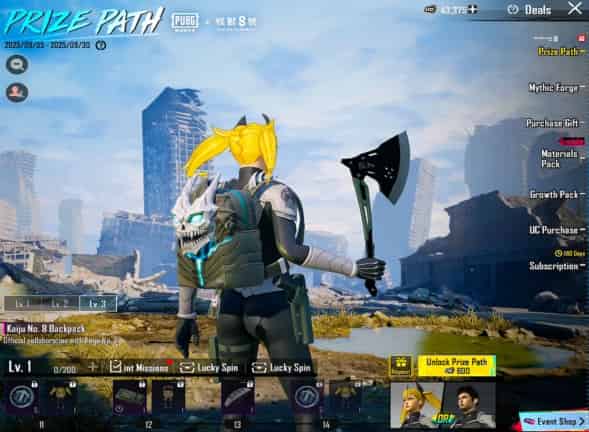 How to check PUBG MOBILE x Kaiju No. 8 Collaboration: Exclusive Skins, Sets & Themed Items Revealed ID