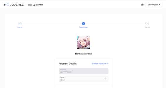 How to check HSR Top-Up Guide: Smart Spending, Safe Platforms & Oneiric Shards Tips ID