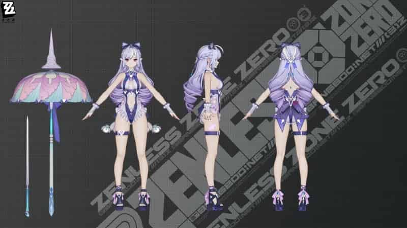 如何檢查準備好 Vivian 泳衣皮膚 | 絕區零 2.3版本ID