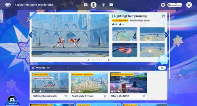 How to check Genshin Impact Brand New Feature Revealed: Miliastra Wonderland | Version 6.1 ‘Luna II’ Livestream ID