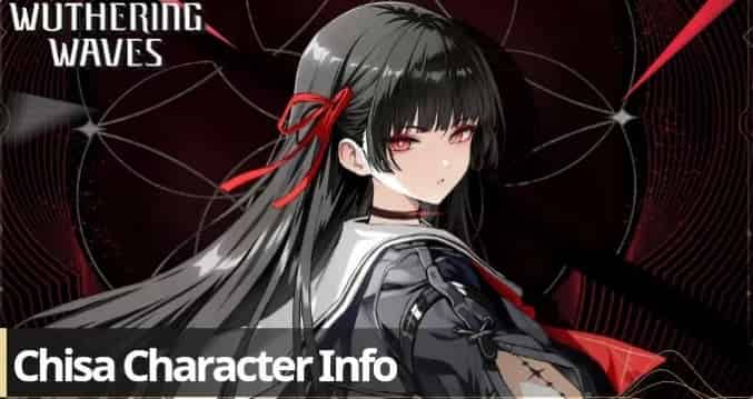 How to check Wuthering Waves 2.8 Chisa Build: Overview, Materials & Team Comps ID